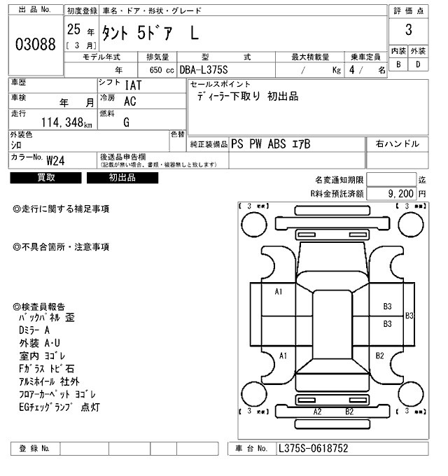 DAIHATSU TANTO