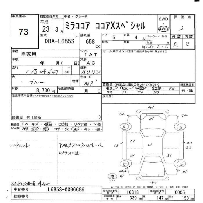 DAIHATSU MIRA COCOA