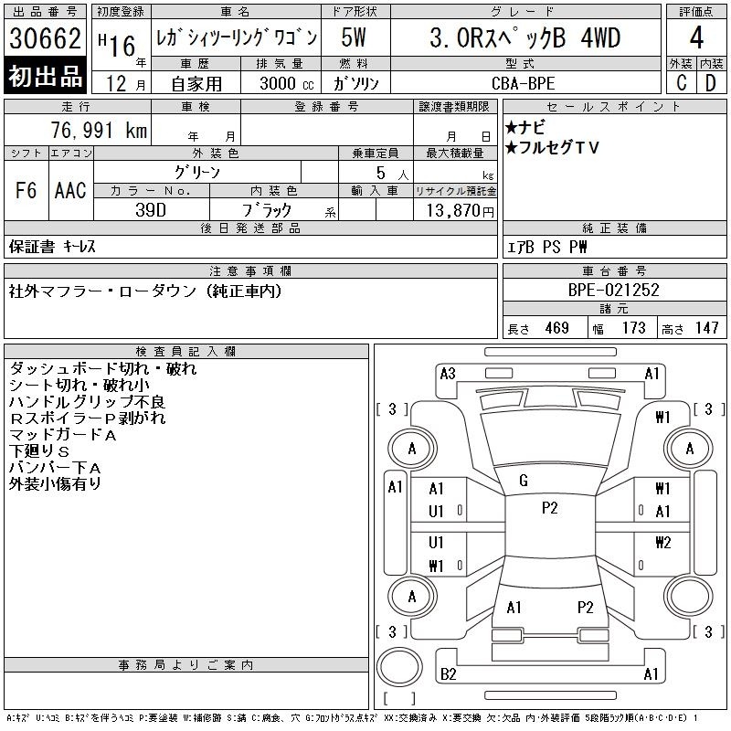 SUBARU LEGACY
