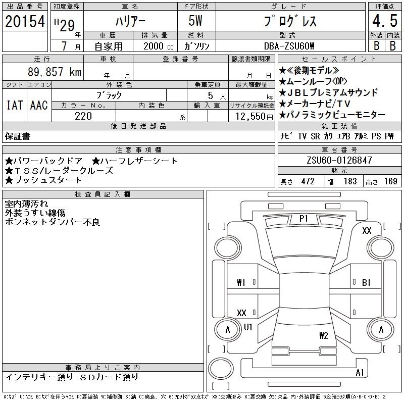 TOYOTA HARRIER