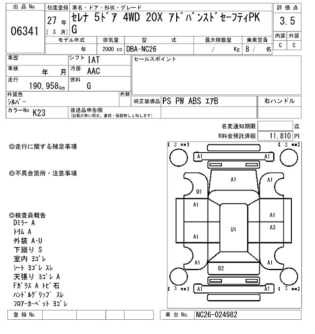 NISSAN SERENA