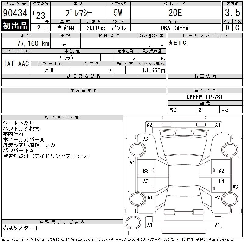MAZDA PREMACY