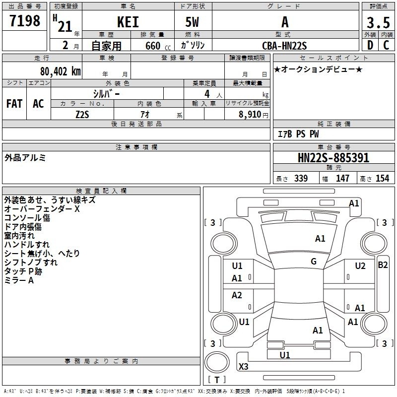 SUZUKI KEI