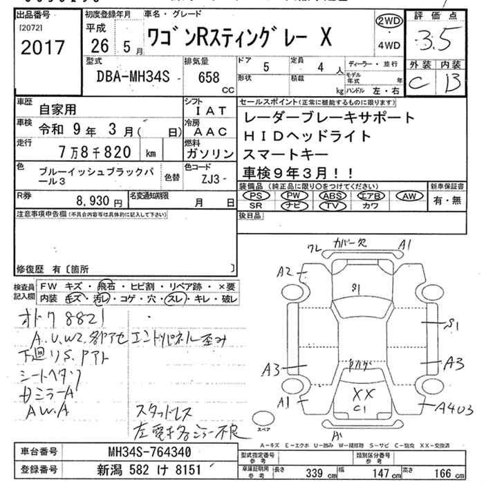 SUZUKI WAGON R
