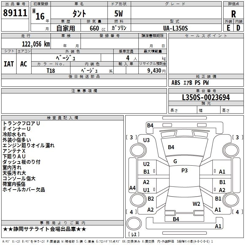 DAIHATSU TANTO