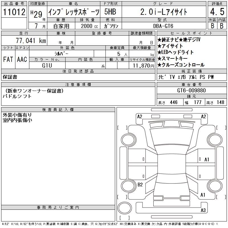 SUBARU IMPREZA