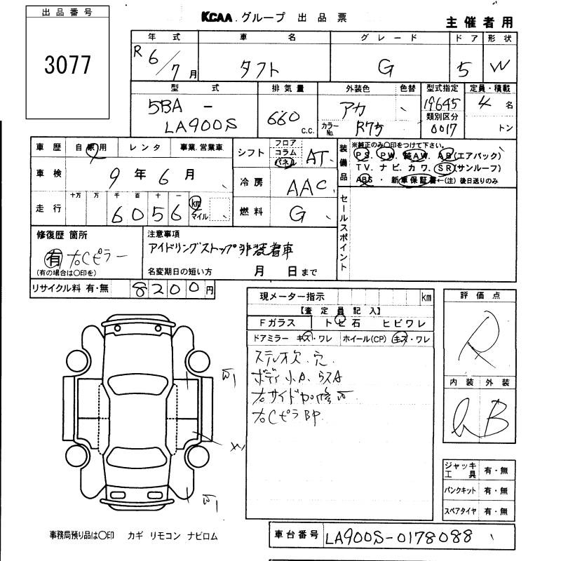 DAIHATSU TAFT