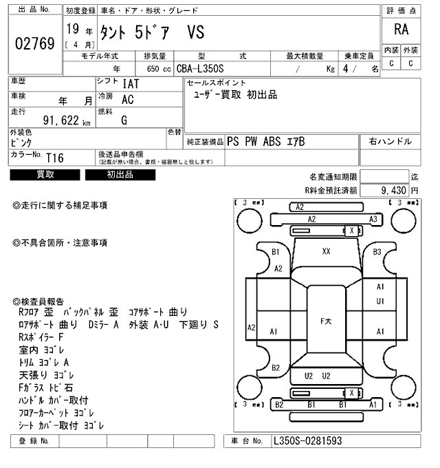 DAIHATSU TANTO