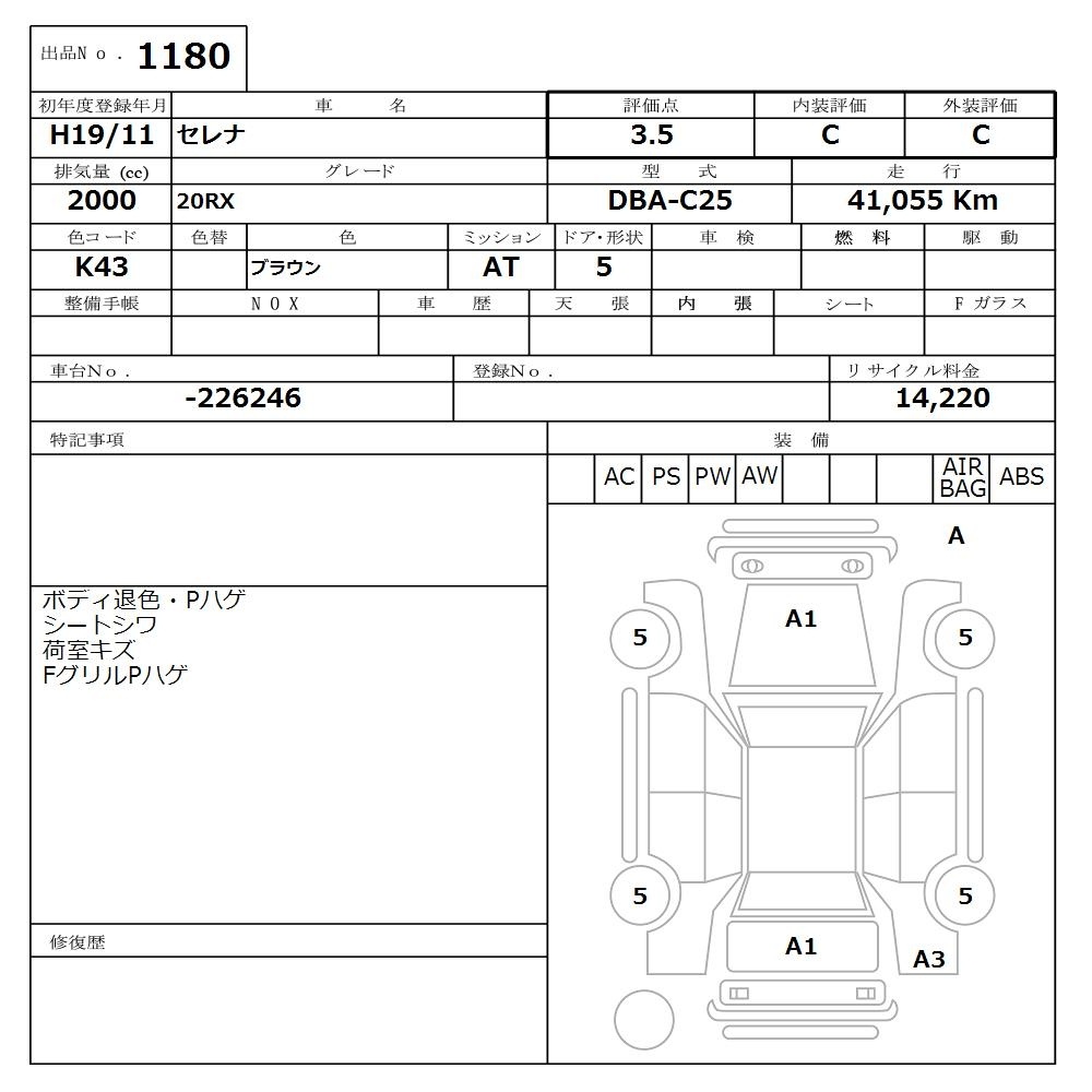 NISSAN SERENA