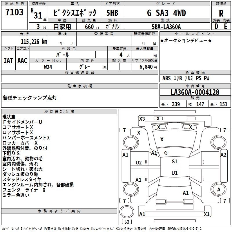 TOYOTA PIXIS EPOCH