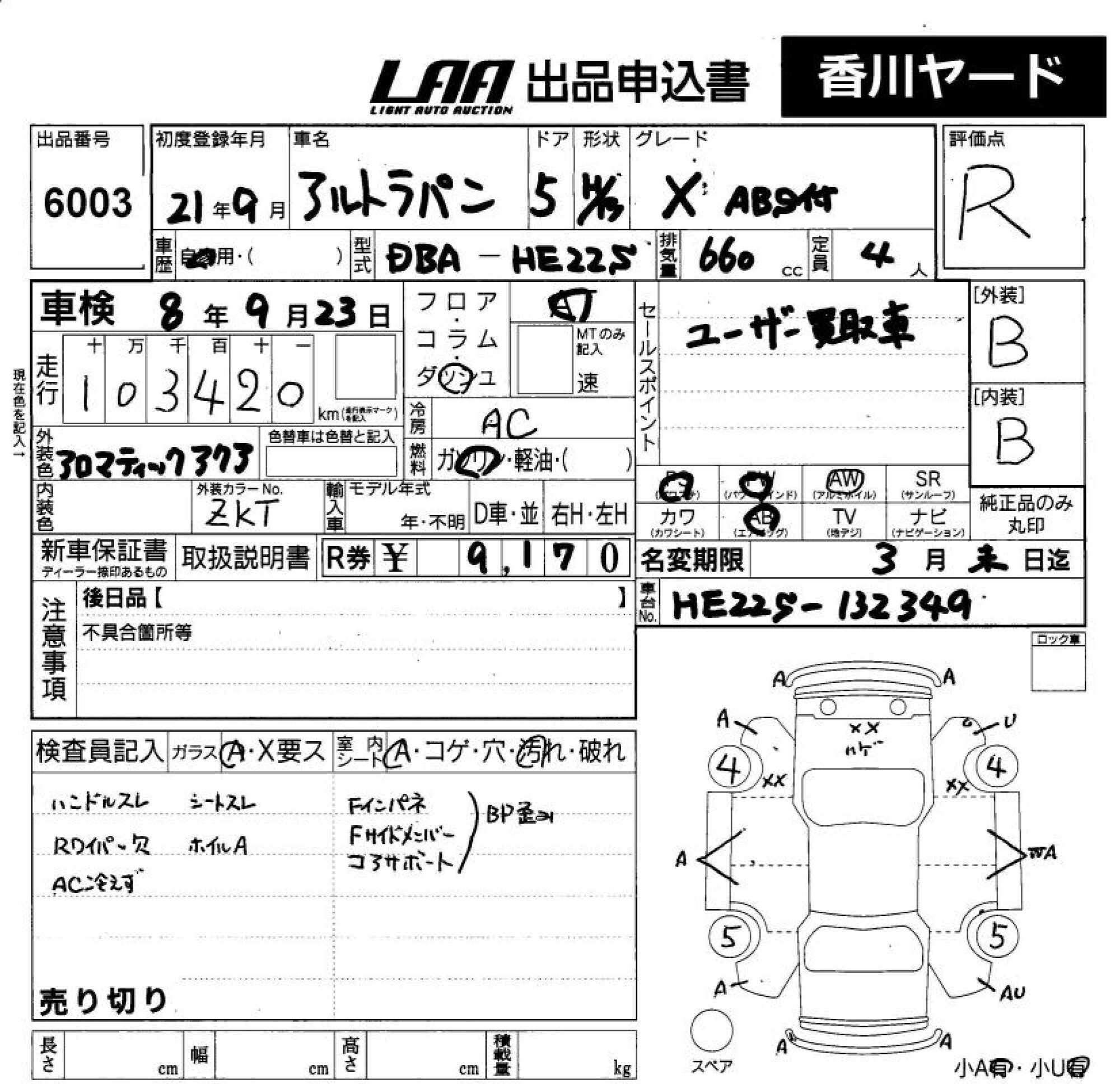 SUZUKI ALTO LAPIN