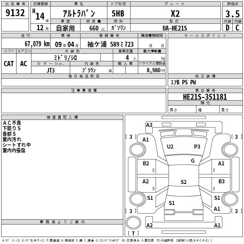 SUZUKI ALTO LAPIN