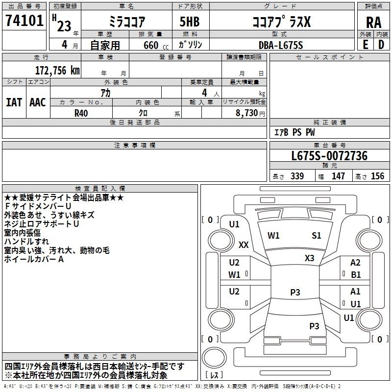DAIHATSU MIRA COCOA