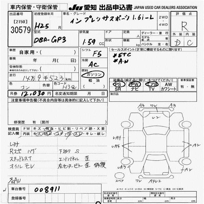 SUBARU IMPREZA