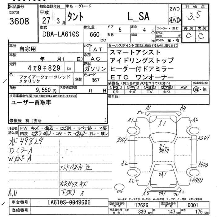 DAIHATSU TANTO