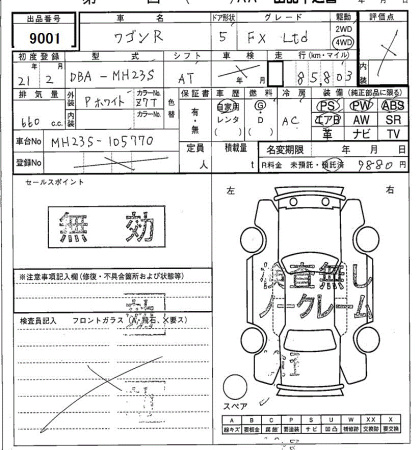 SUZUKI WAGON R