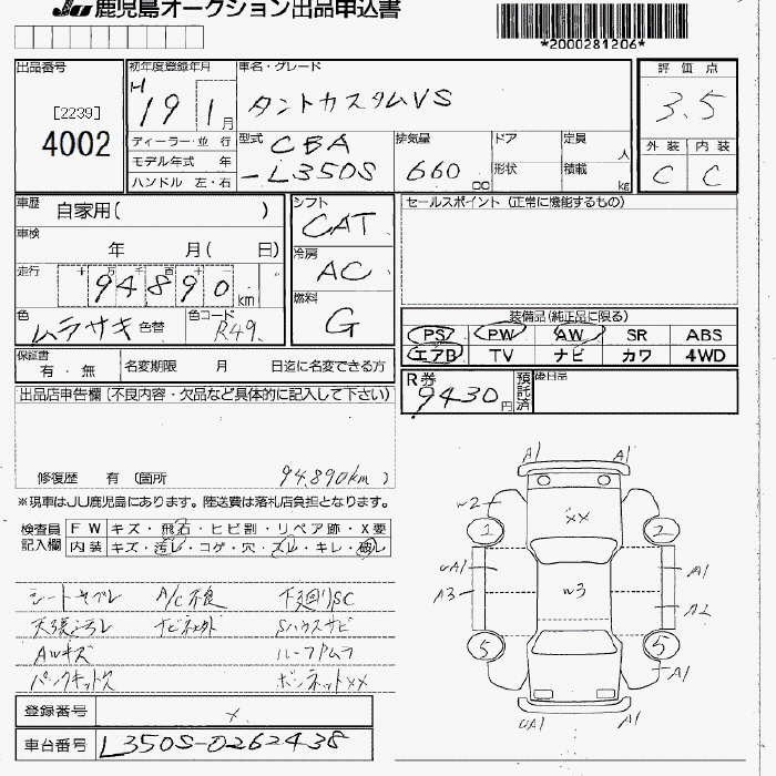 DAIHATSU TANTO
