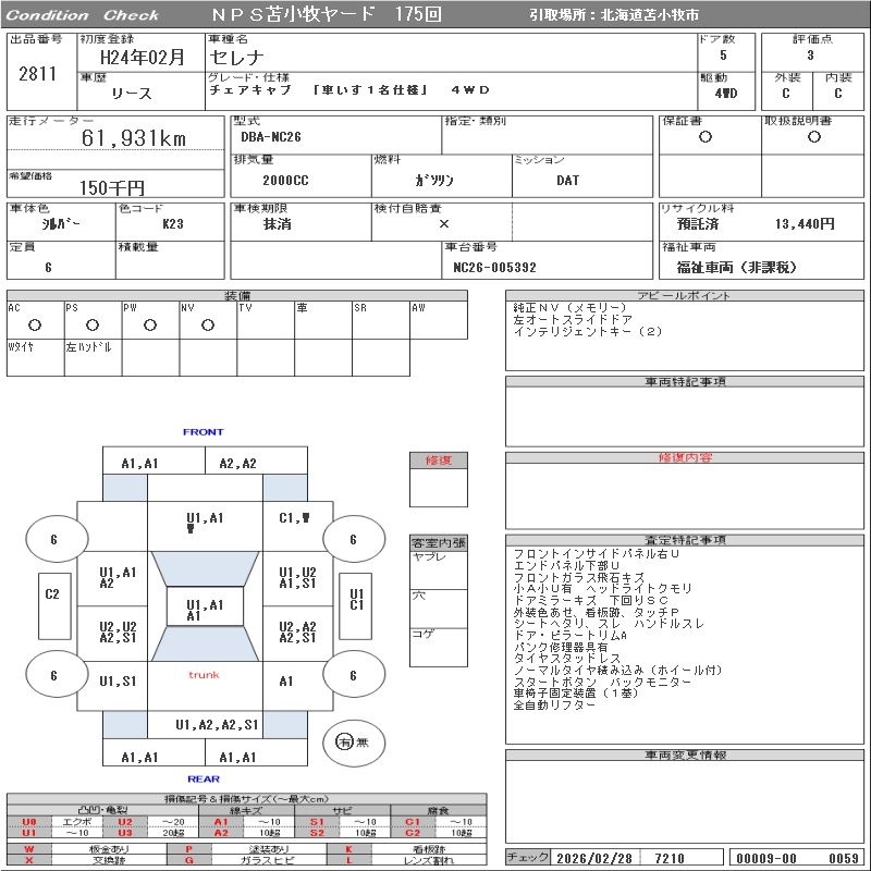NISSAN SERENA