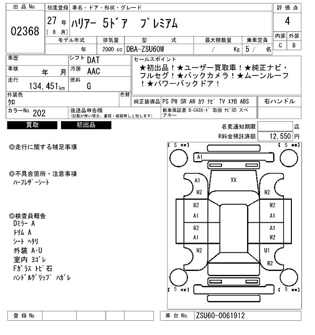 TOYOTA HARRIER