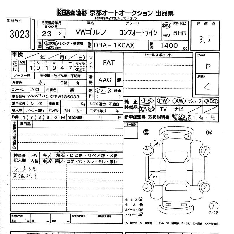 VOLKSWAGEN GOLF