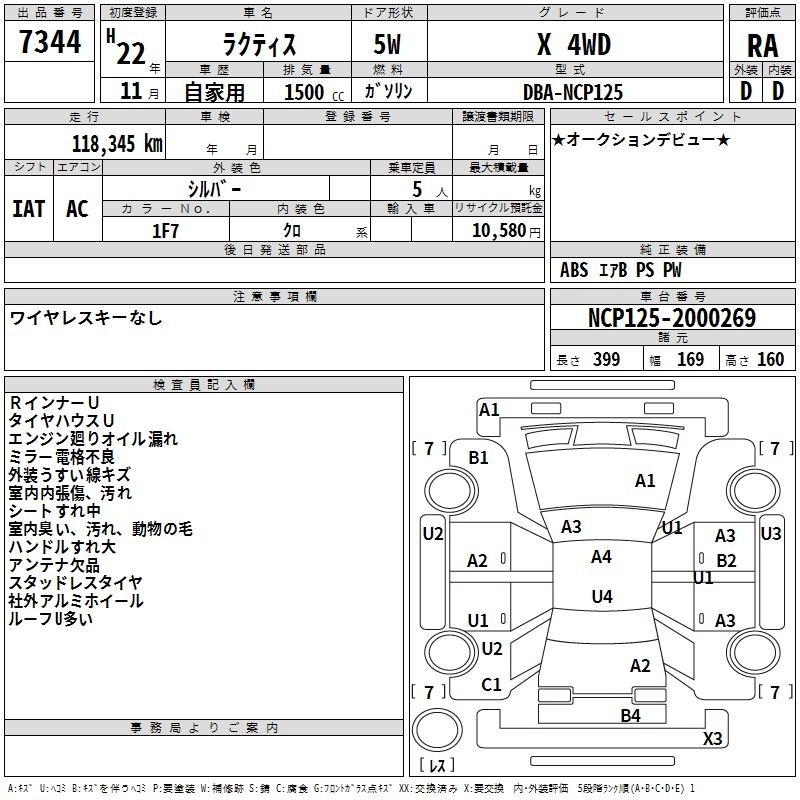 TOYOTA RACTIS