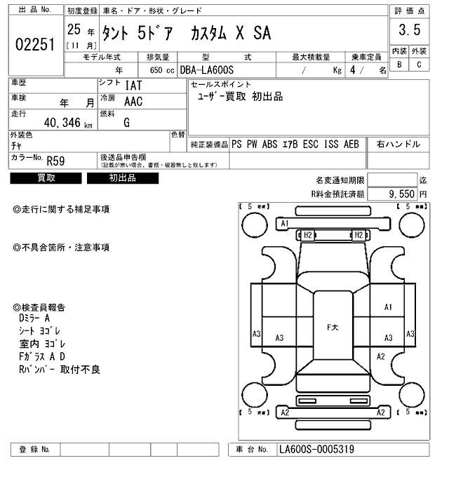DAIHATSU TANTO