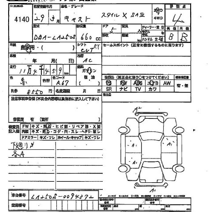 DAIHATSU CAST