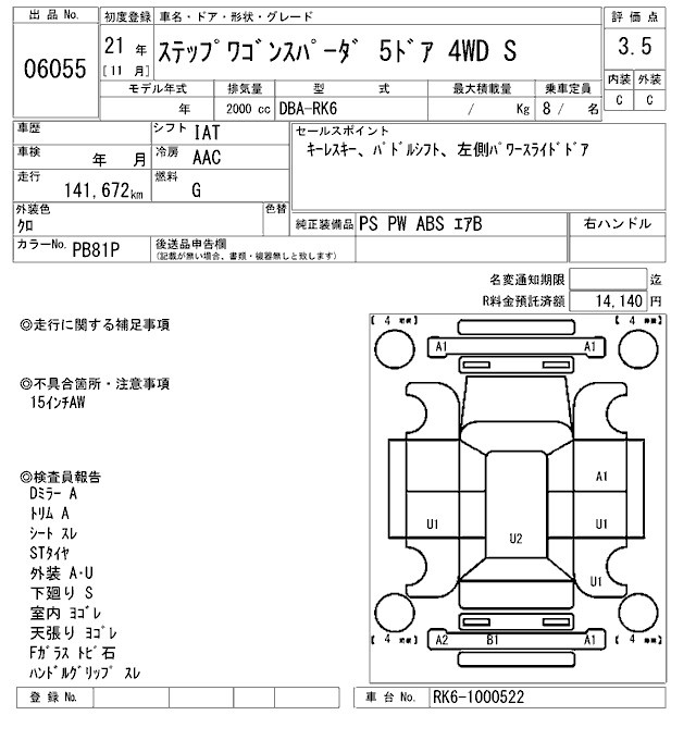 HONDA STEPWGN
