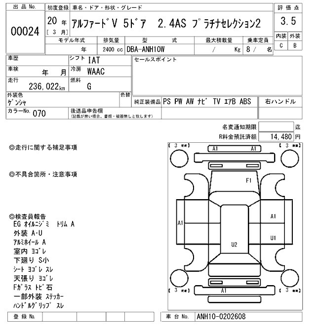 TOYOTA ALPHARD