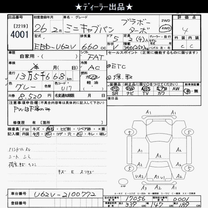 MITSUBISHI MINICAB