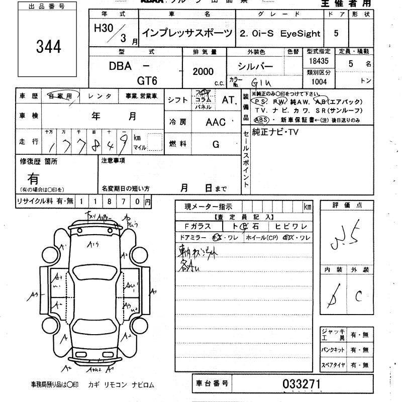 SUBARU IMPREZA