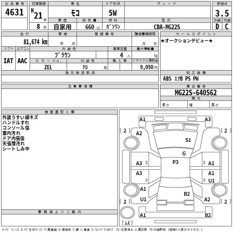 NISSAN MOCO