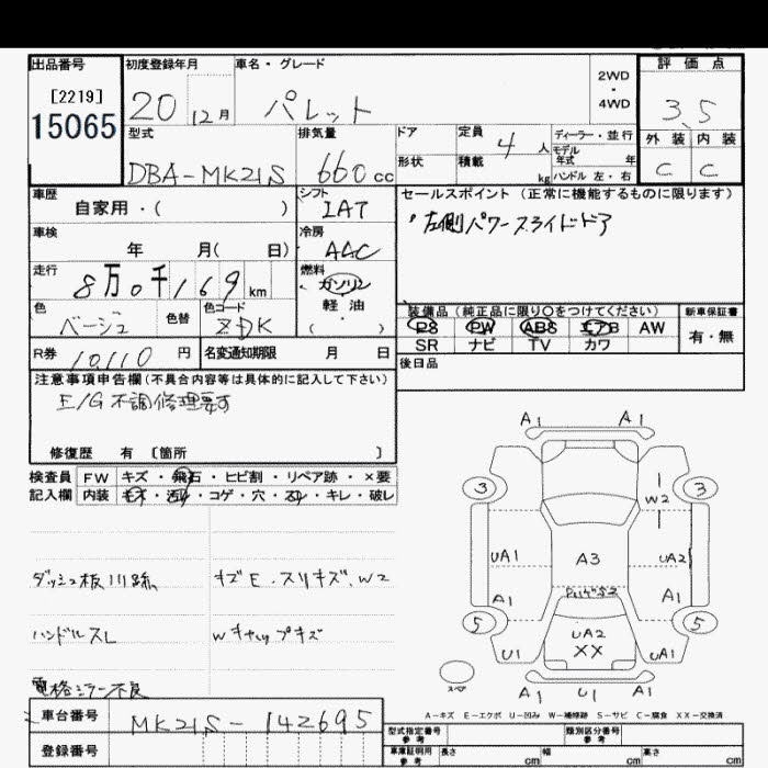 SUZUKI PALETTE