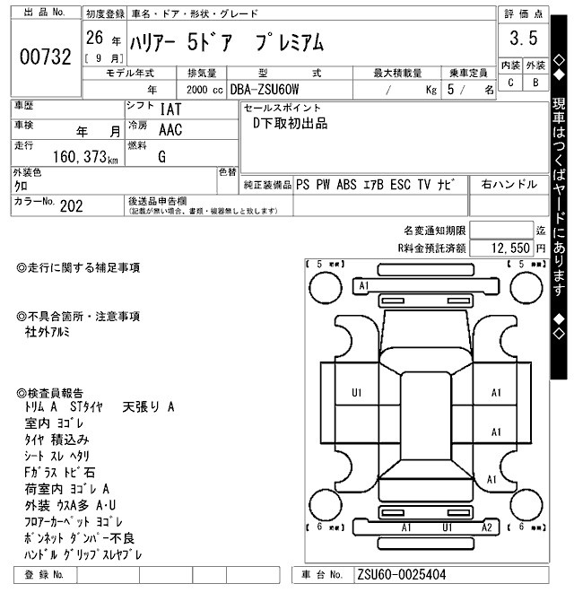 TOYOTA HARRIER