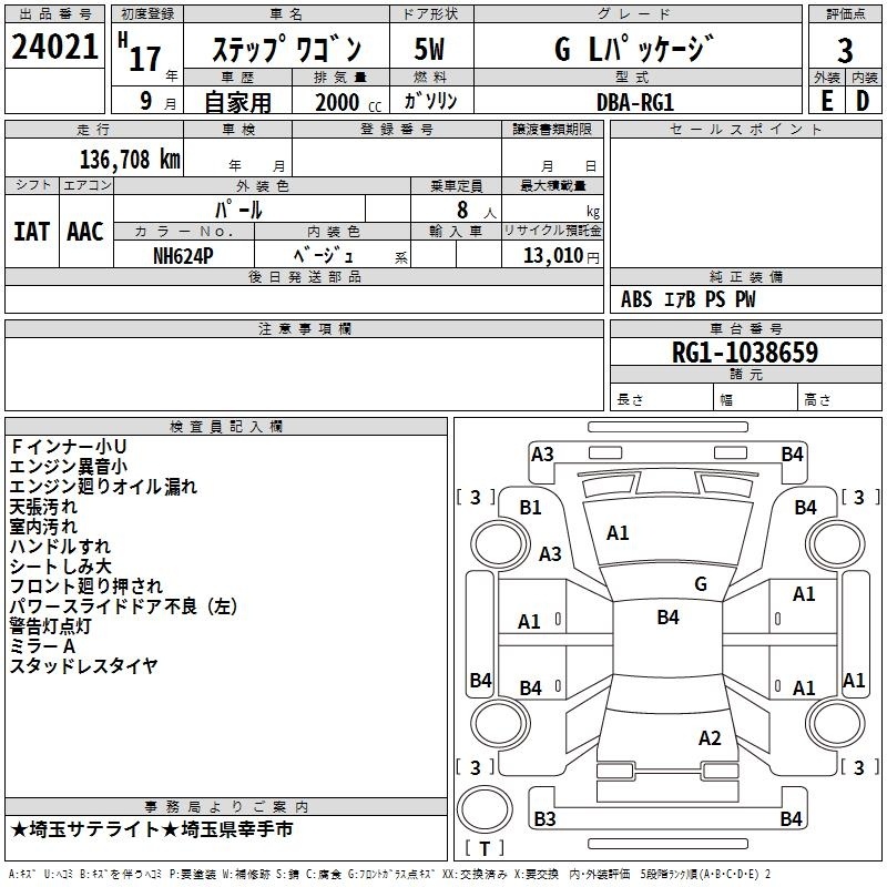 HONDA STEPWGN