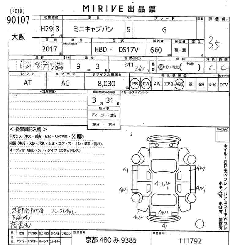 MITSUBISHI MINICAB