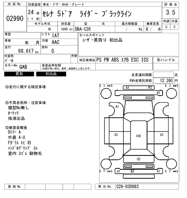 NISSAN SERENA