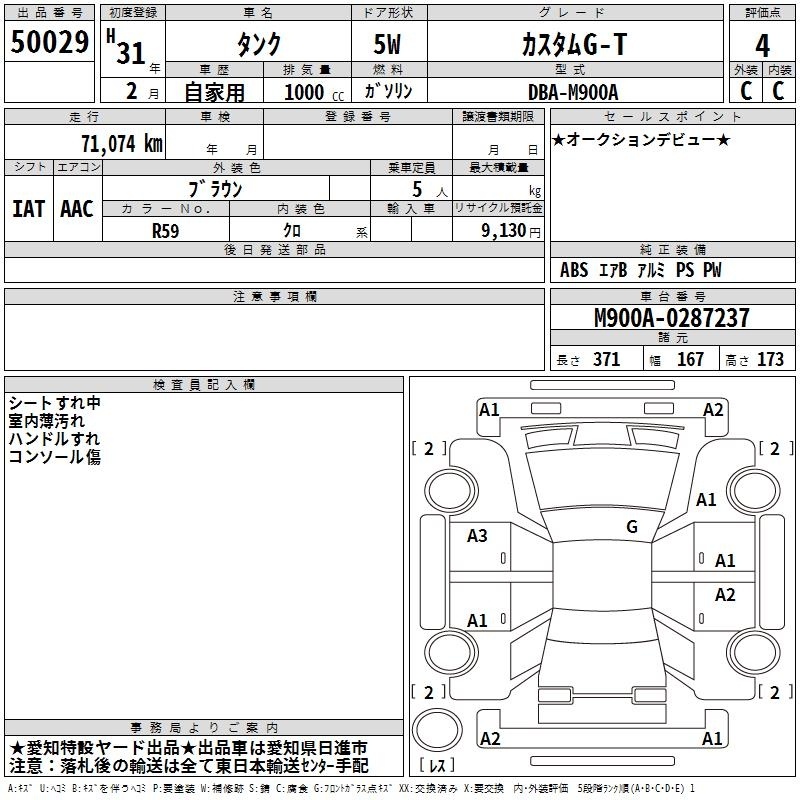 TOYOTA TANK
