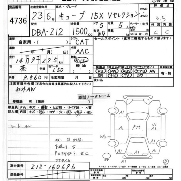 NISSAN CUBE