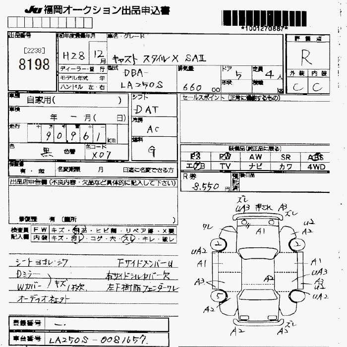 DAIHATSU CAST