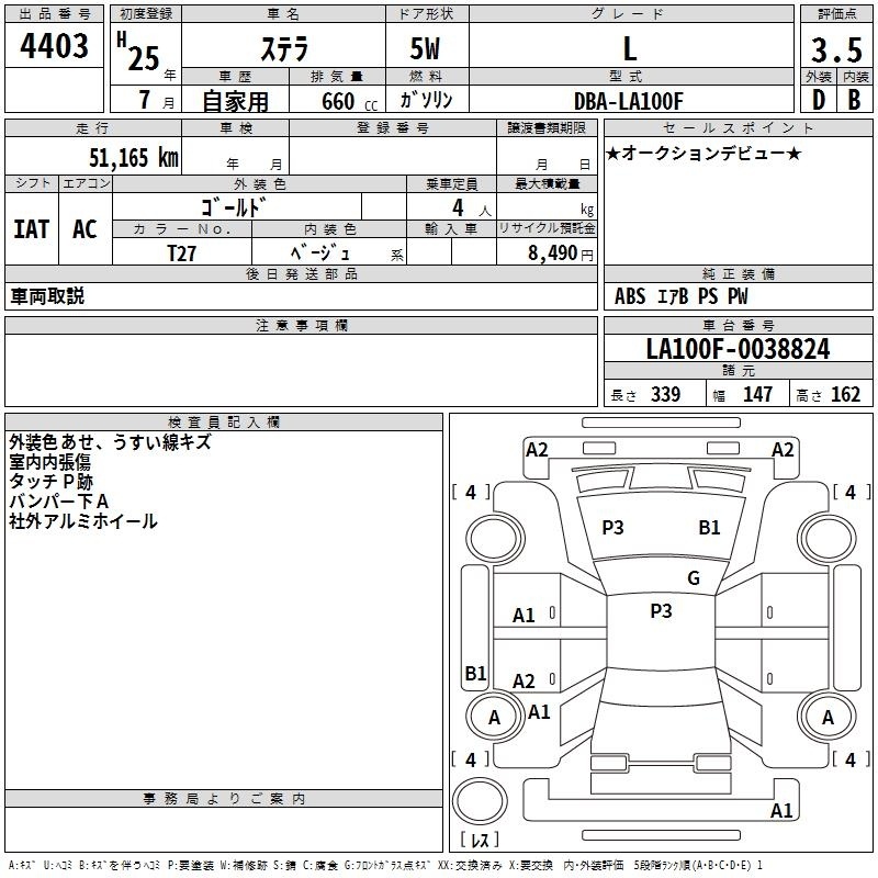 SUBARU STELLA