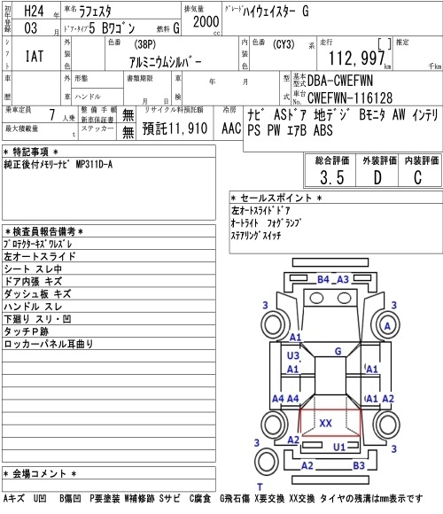 NISSAN LAFESTA