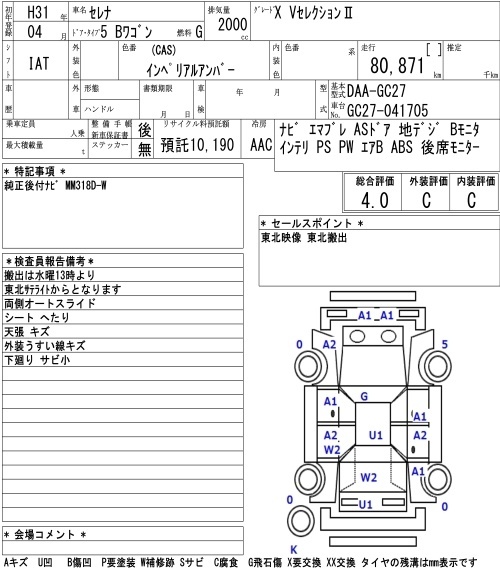 NISSAN SERENA