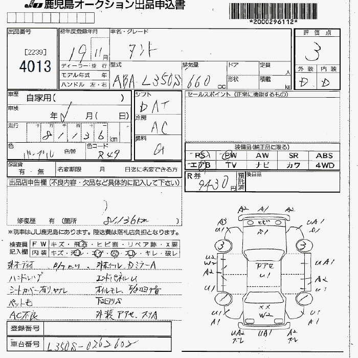 DAIHATSU TANTO