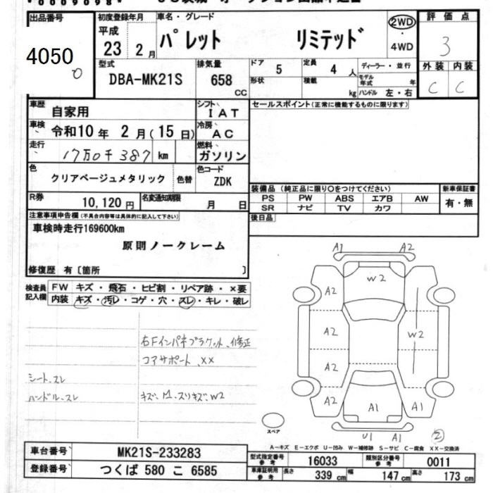 SUZUKI PALETTE