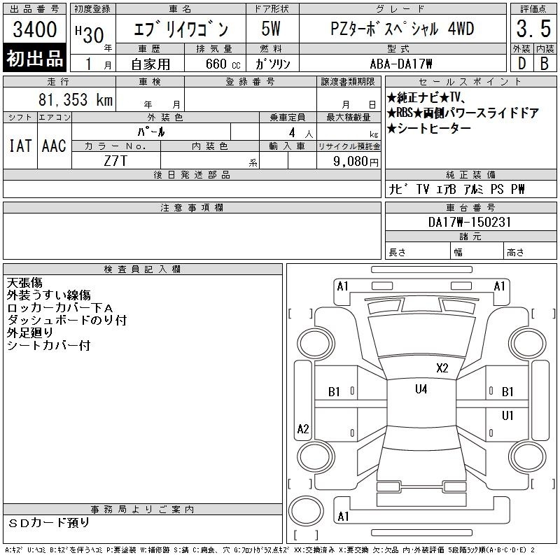 SUZUKI EVERY