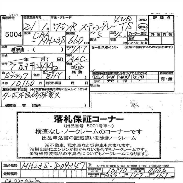 SUZUKI WAGON R