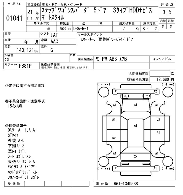 HONDA STEPWGN