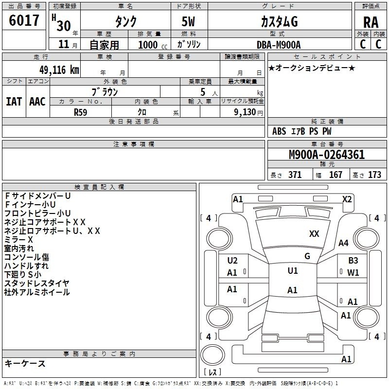 TOYOTA TANK
