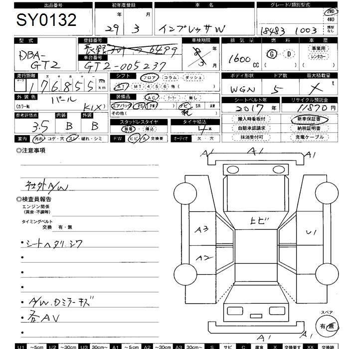 SUBARU IMPREZA